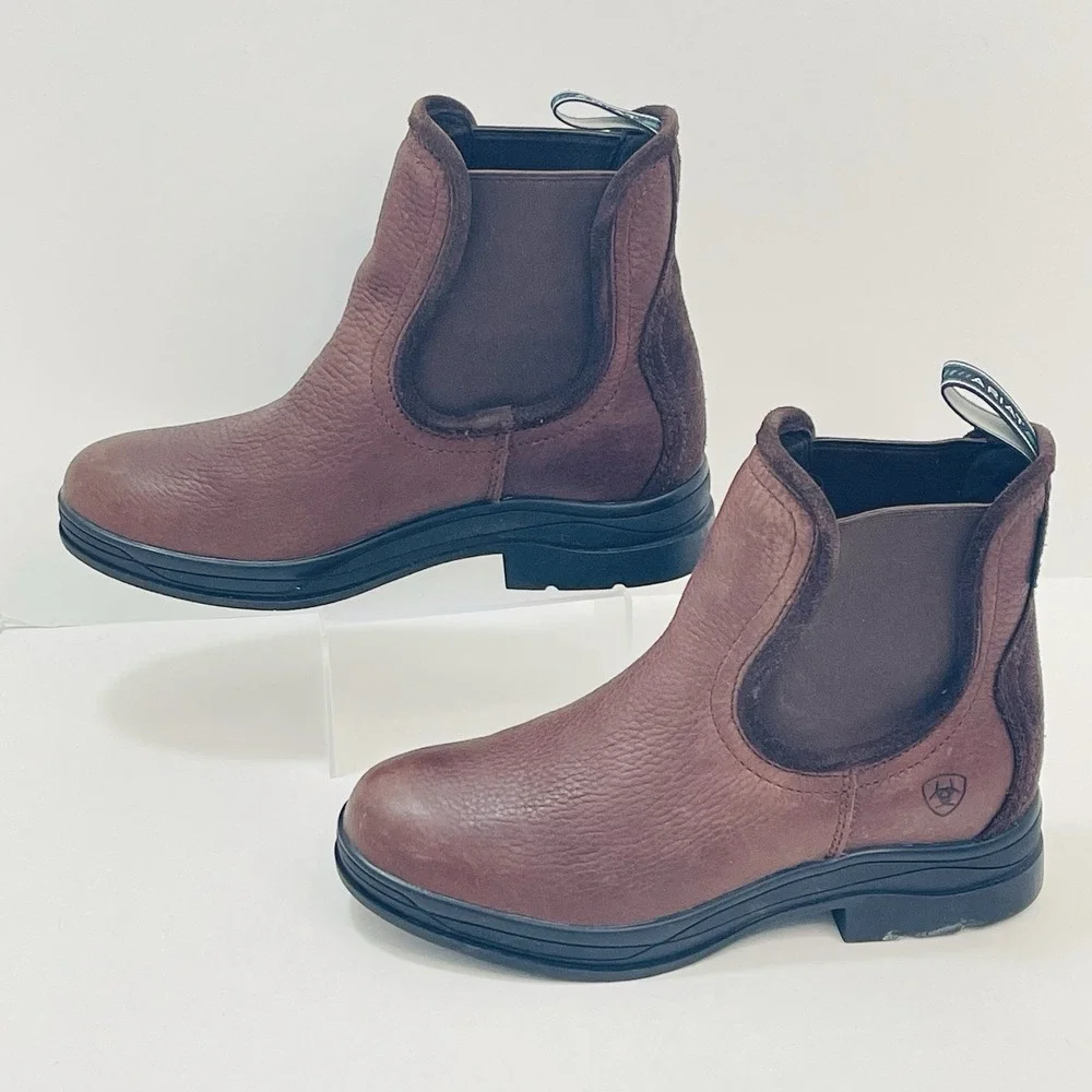 Ariat‎ Women's Keswick H20 Waterproof Brown Short Riding Boot Sz 6.5 B